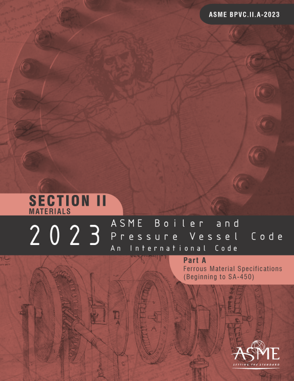 ASME BPVC Section II Part A-2023